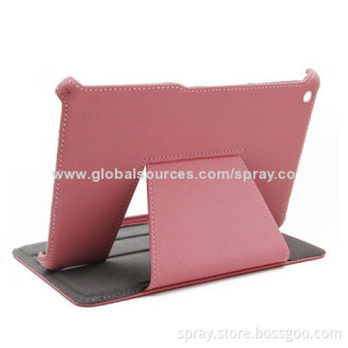 High-quality Leather Cases for iPad Mini with Built-in Stand